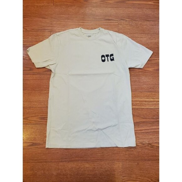 John Summit Off The Grid Records T Shirt‎ Men’s Size Small Beige Color OTG NWOT - Picture 6 of 7